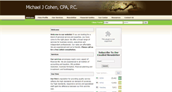 Desktop Screenshot of mjcohencpa.com